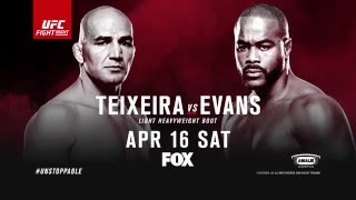 Fight Night Tampa Teixiera vs Evans  Joe Rogan Preview [upl. by Hazelton]