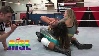 Dr Britt Baker DMD vs Mercedes Martinez from RISE 75  STEEL [upl. by Gardas581]