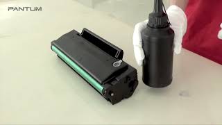 How to refill  Pantum Toner Cartridge  P 2200 [upl. by Possing]