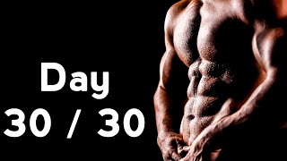 30 Days Six Pack Abs Workout Program Day 3030 [upl. by Reitman]