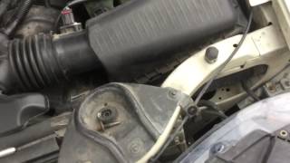 20032006 Lincoln Ls Headlight Removal [upl. by Aynwad762]