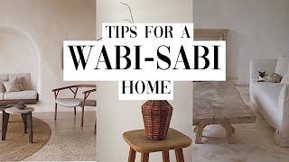 WABISABI your homeEasy tips to transform your space right now [upl. by Swane]