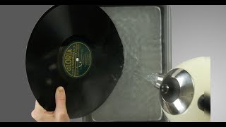 Genius Ideas Douse The Vinyl Record With Hot Water [upl. by Ailices]