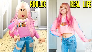 I Lived As My Roblox Avatar For 24 Hours [upl. by Salvador]