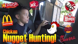 Drive Thru CHICKEN NUGGET HUNTING Plus Cooking with MommyTube [upl. by Posner]