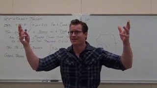 Greens Theorem Calculus 3 Lecture 155 [upl. by Corrianne]