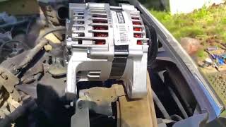 COMO INSTALAR UN ALTERNADOR PARA UNA NISSAN FRONTIER [upl. by Eirruc]