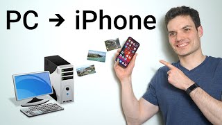 How to Transfer Photos and Videos from Computer to iPhone [upl. by Aneeroc]