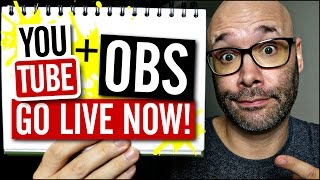 How To Live Stream On YouTube With OBS  Fast Start Guide [upl. by Layton602]