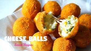 Cheese Balls  Cheesy Snacks  Ramadan Recipes [upl. by Aseek]