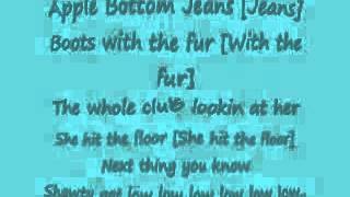 Apple bottom jeans lyrics [upl. by Atinrehs751]