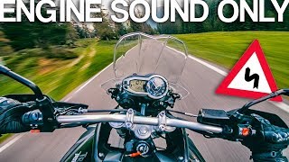 Triumph Tiger 800 XC sound RAW Onboard [upl. by Emmalee940]