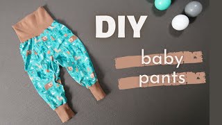 DIY Baby Pants  Free Pattern  Owlipop [upl. by Jobi]