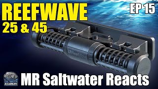 Red Seas REEFWAVE 25 amp 45 Aquarium WIFI Gyre Wave Pump  Mr Saltwater Reacts [upl. by Hyrup143]