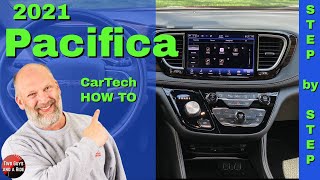 2021 Chrysler Pacifica Pinnacle  CarTech Infotainment How To [upl. by Nylodnew102]