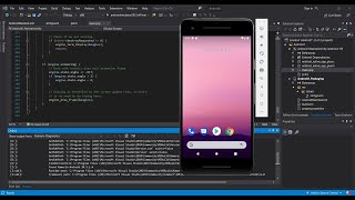 Java Android App in Visual Studio 2019  Getting Started [upl. by Ire]