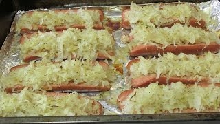 Easy Baked Sauerkraut And Weenies [upl. by Ardnalac456]