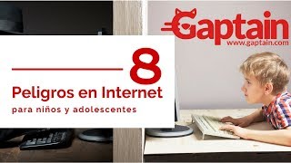 ☢ 8 principales RIESGOS en INTERNET para NIÑOS y ADOLESCENTES [upl. by Eednam576]