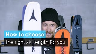 How to Choose the Right Ski Length [upl. by Mahala]