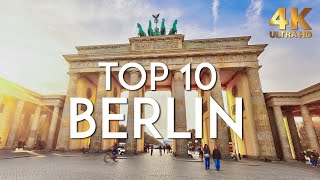 TOP 10 Things to do in Berlin  Germany Travel Guide in 4K [upl. by Rajewski]