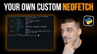 Coding A Neofetch Clone in Python [upl. by Haase490]