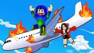 ROBLOX AIRPLANE STORY 😱 [upl. by Yeargain]