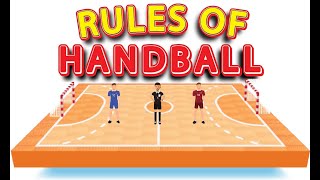 Rules of Handball  HANDBALL Rules  How to Play HandBall [upl. by Liatnahs831]