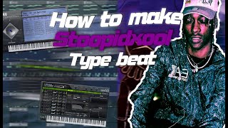 How To Make Ambient StoopidXool Type Beats  FL Studio Tutorial [upl. by Nwahsuq]