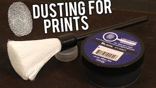 How to Lift Fingerprints Dusting For Prints [upl. by Laurena]