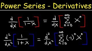 Finding Power Series By Differentiation [upl. by Edvard]