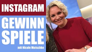 💰InstagramGewinnspiele mit Nicole Mutschke  FragDenDan [upl. by Heidy]