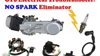 GY6 Electrical Troubleshooting Tutorial  “No Spark” Eliminator [upl. by Dorcia527]