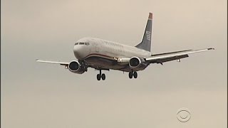 US Airways completes final flight [upl. by Rosabel]