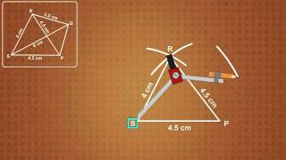 Construction of Quadrilaterals  ikenSchool [upl. by Nytsrik]