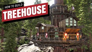 Ark How To Build A Treehouse [upl. by Dinsmore]