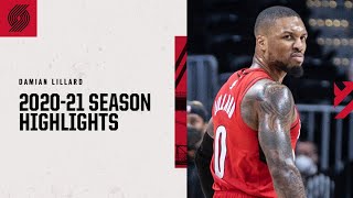 Damian Lillard 202021 Season Highlights  Trail Blazers [upl. by Irv]