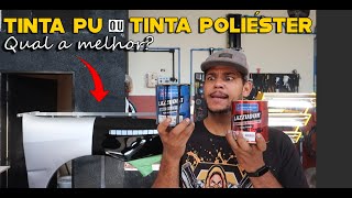 TINTA POLIÉSTER OU TINTA PU  QUAL É MELHOR [upl. by Margo676]