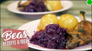 Rotkohl Rezept  Omas klassischer Apfelrotkohl [upl. by Eissac]