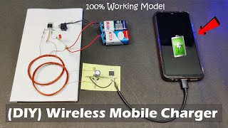 How to make Wireless Mobile Charger [upl. by Megen]