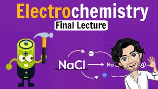 4 Electrochemistry  Electrolysis and Faradays Law  Class 12 [upl. by Nordna]