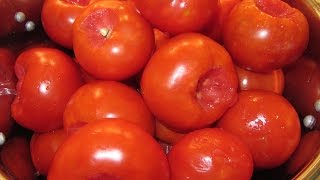 How To Blanch amp Peel Tomatoes [upl. by Bobseine]