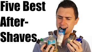 Five Best Aftershaves For Men [upl. by Hervey]