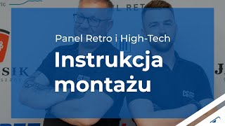 Instrukcja montażu Paneli dachowych Retro i HighTech  Blachotrapez [upl. by Tutto]