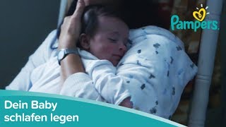 Baby schlafen legen  Pampers [upl. by Stephenie540]