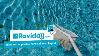 Hivernage dune piscine horssol avec les produits Bayrol [upl. by Auos788]