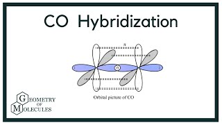 Hybridization of CO Carbon Monoxide [upl. by Isolt]