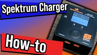 How to set up and use a Spektrum charger [upl. by Nerad]