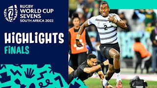 RWC7s Highlights Fiji win the World Cup [upl. by Llerahs]