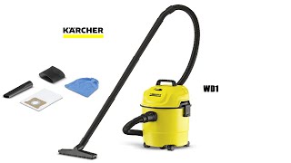 “Testing”  Karcher Wet and Dry Vacuum  WD1 [upl. by Parrnell182]