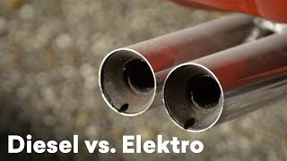 Diesel und Elektro  Die Autos im direkten Vergleich [upl. by Annawyt]